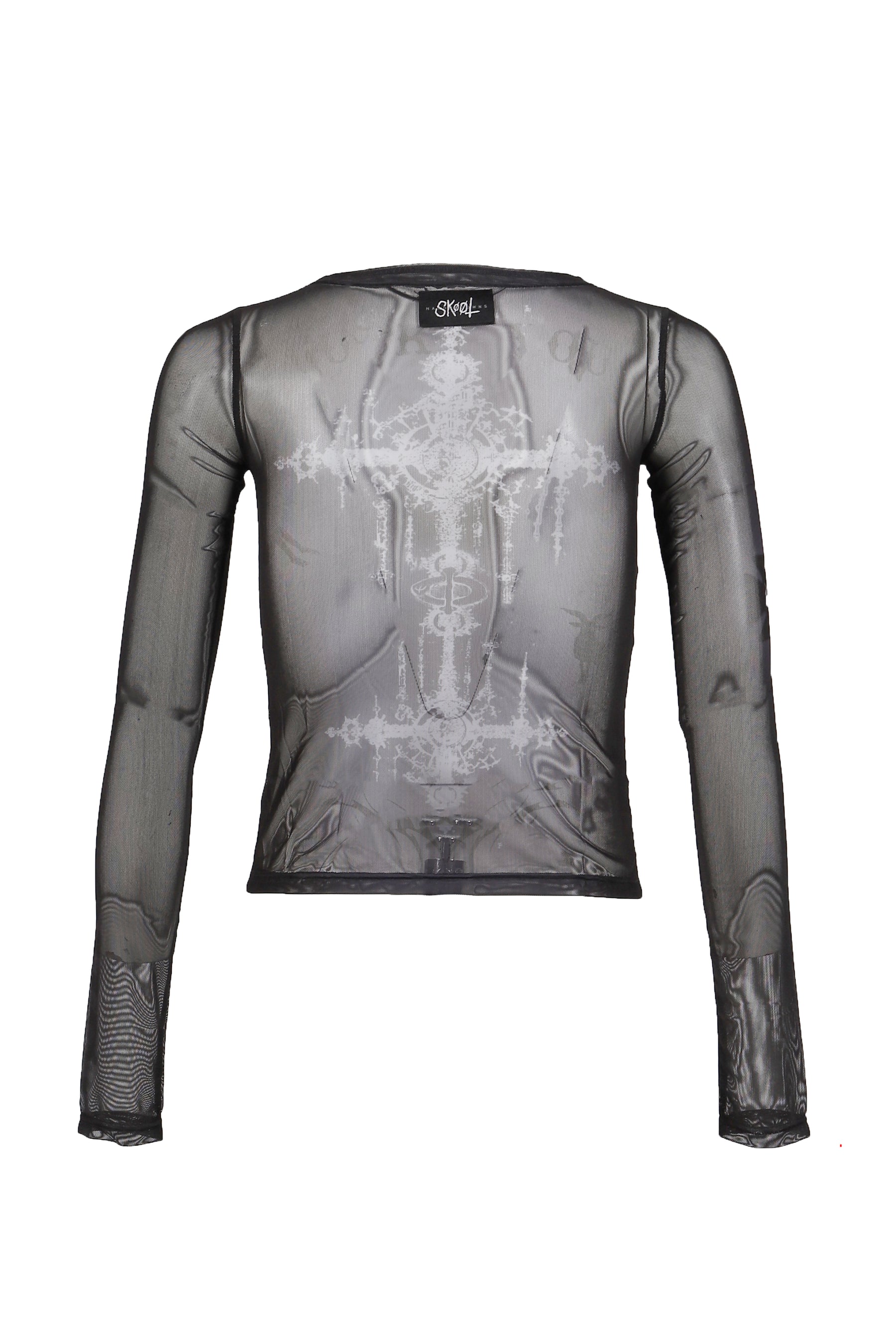 FACADE MESH SHIRT  / BLK