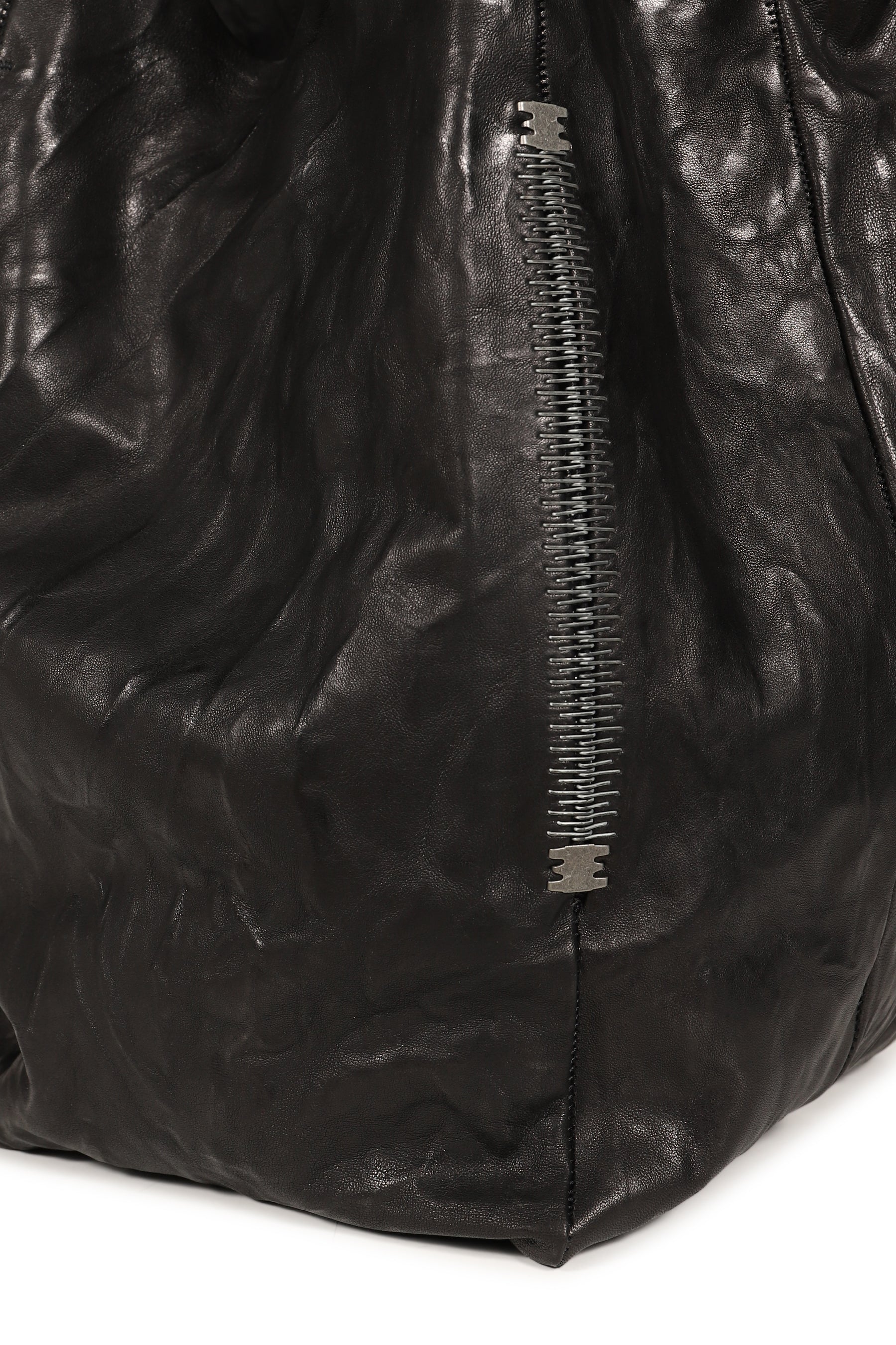 ESCROC CROSSBODY LEATHER BAG / NOIR
