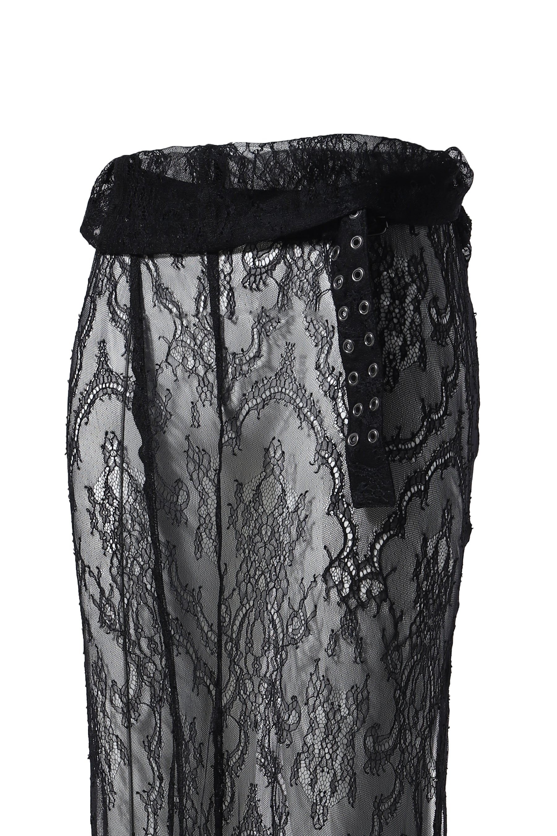 LACE PETTICOAT / BLK