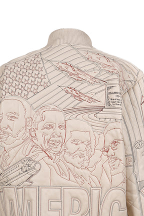 AMERICA QUILTED JACKET / IVR