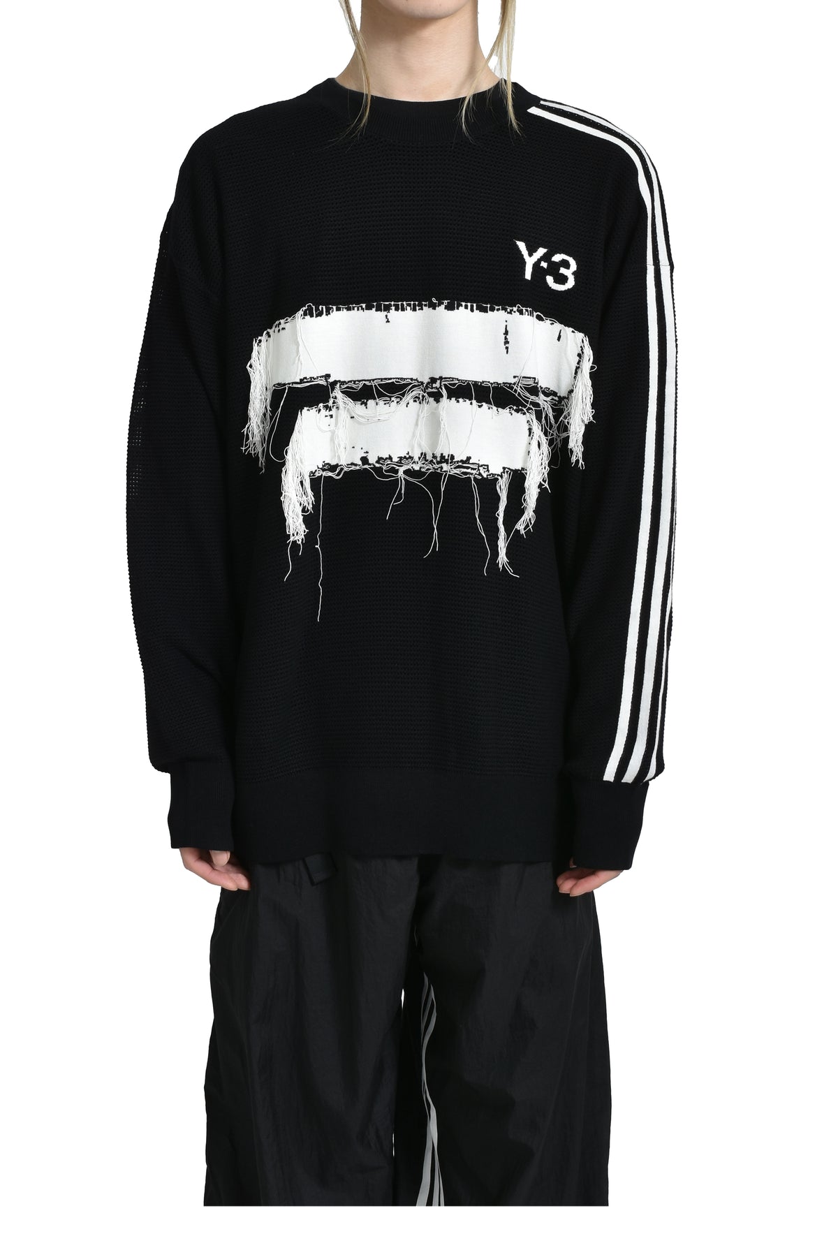 U GFX KNIT CREW BLACK / BLK