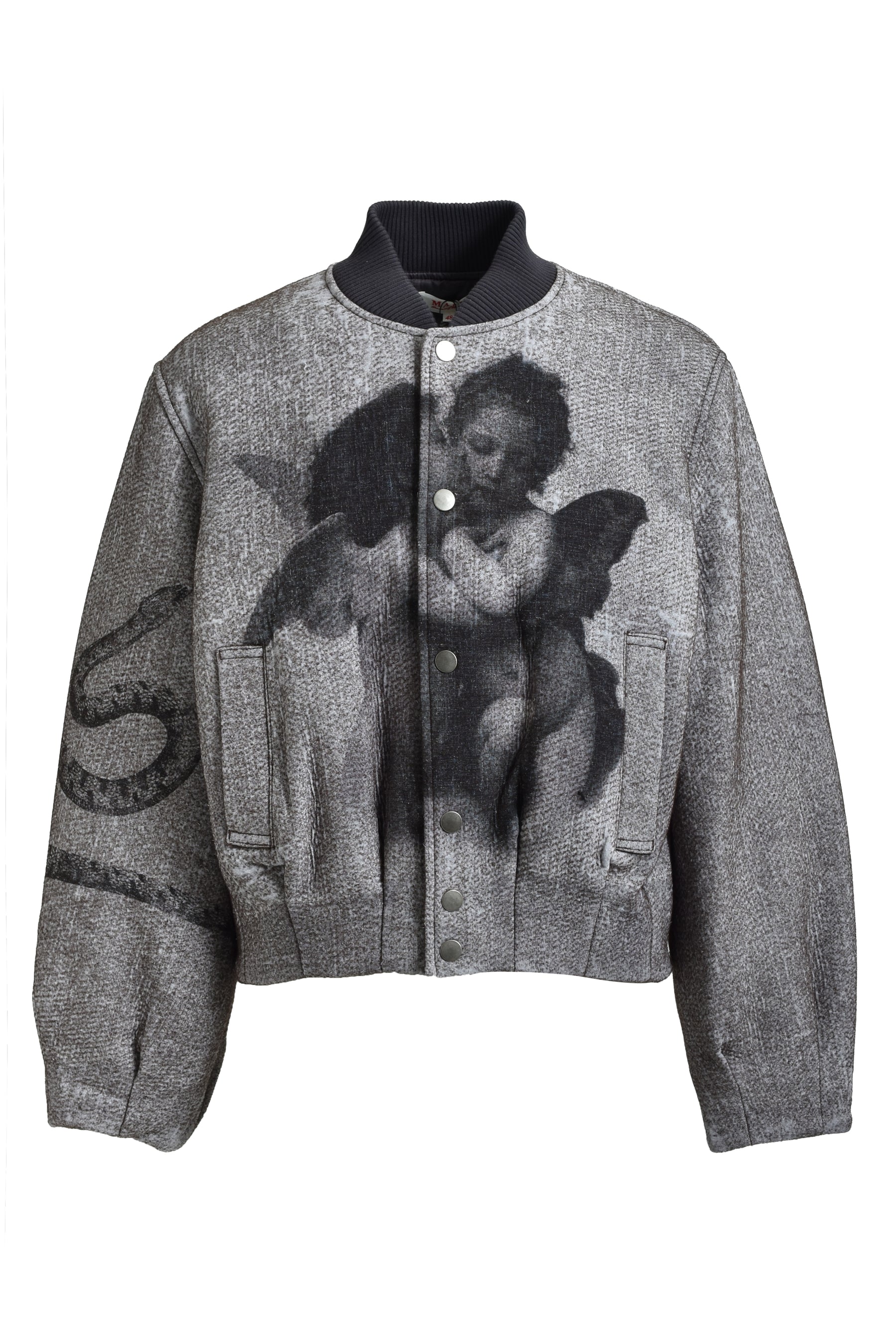 ANGEL BOMBER JACKET / GRY 