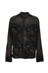 12OZ DENIM BLOUSON / D.BRW