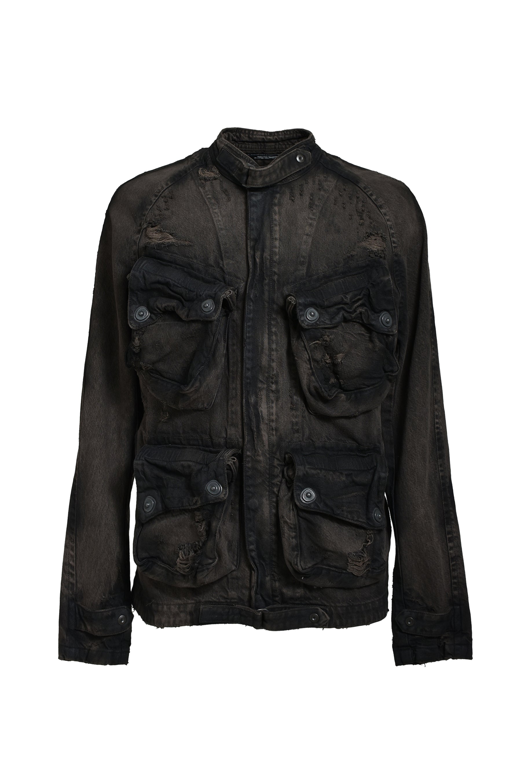 12OZ DENIM BLOUSON / D.BRW