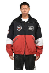 MEMORIES PADDED JACKET / BLKRED