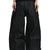 RAW DENIM JAPANESE ULTRA LOOSE FIT / BLK 