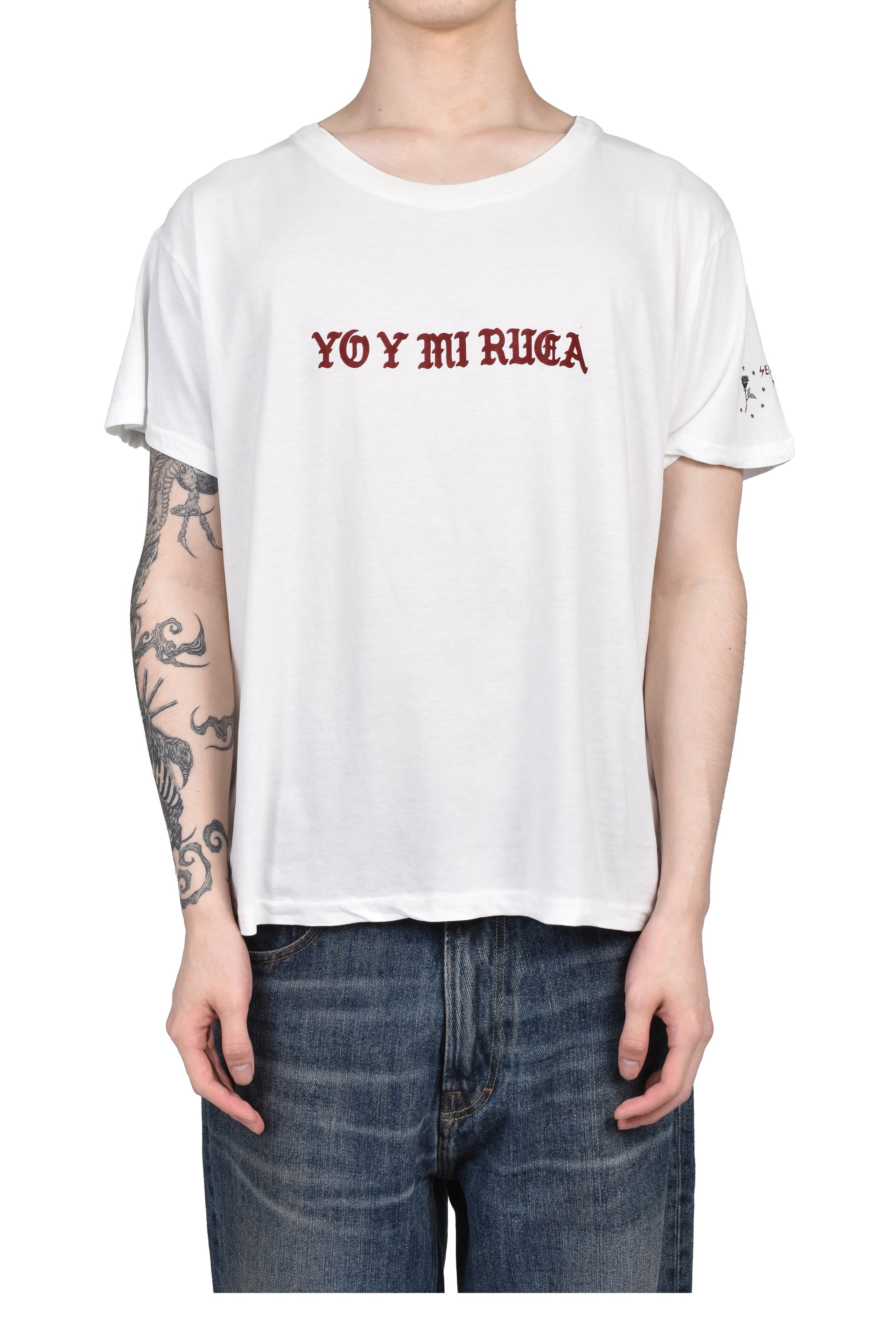 YO Y MI RUCA TEE / WHT