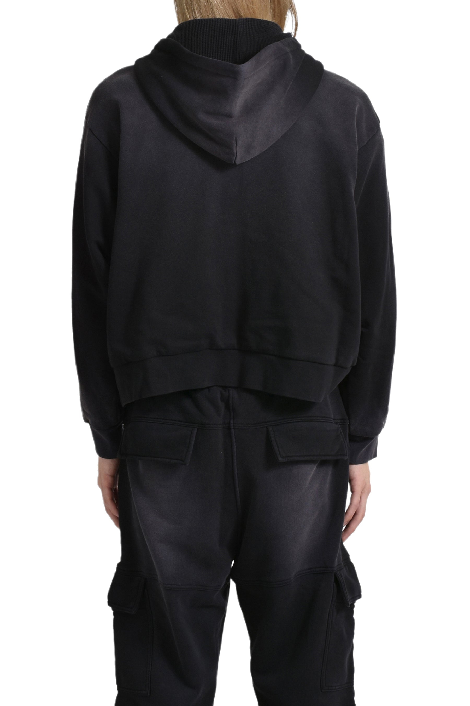 ALYX SLIM FIT ZIP-UP HOODIE/BLK