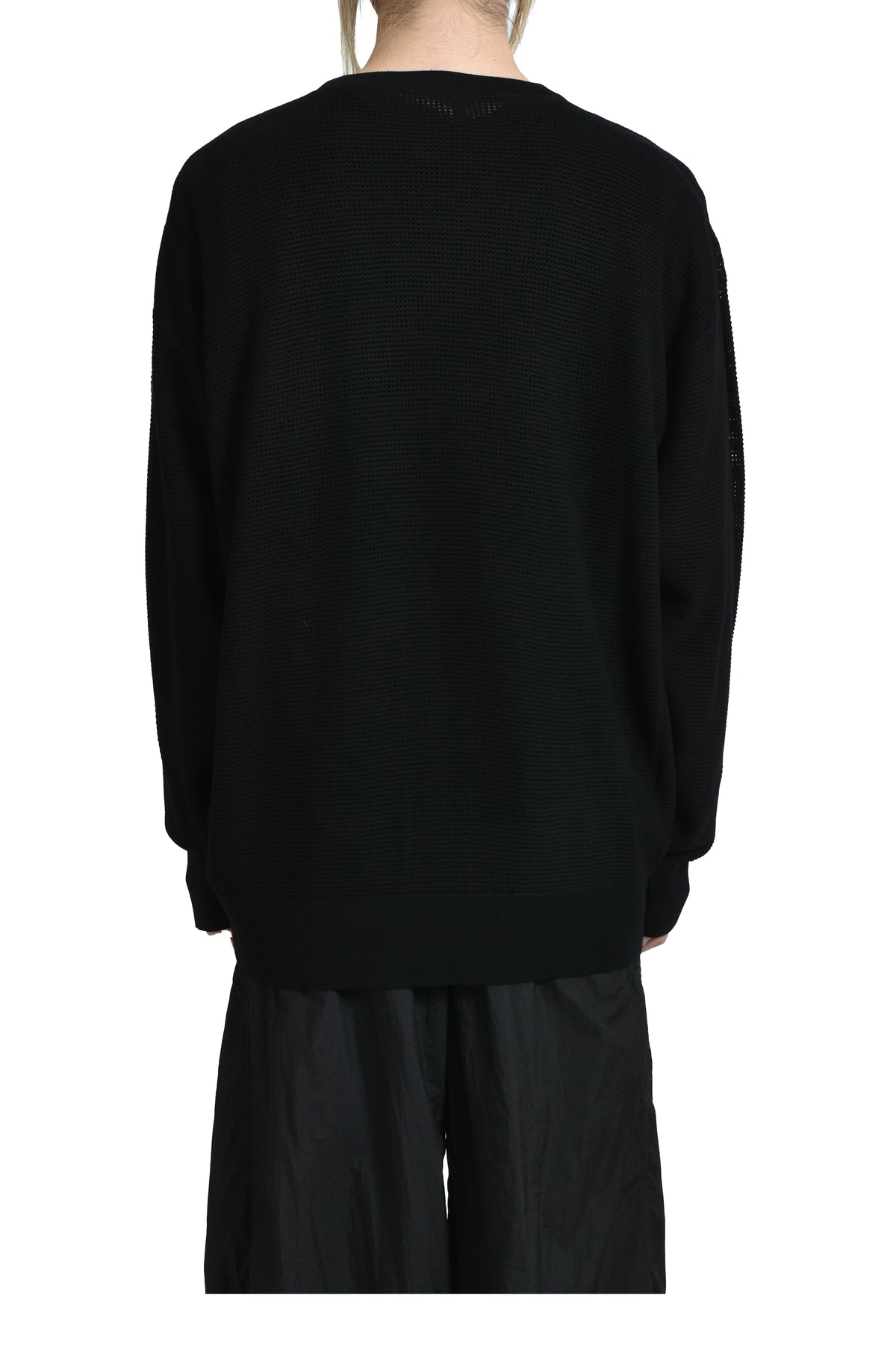 U GFX KNIT CREW BLACK / BLK