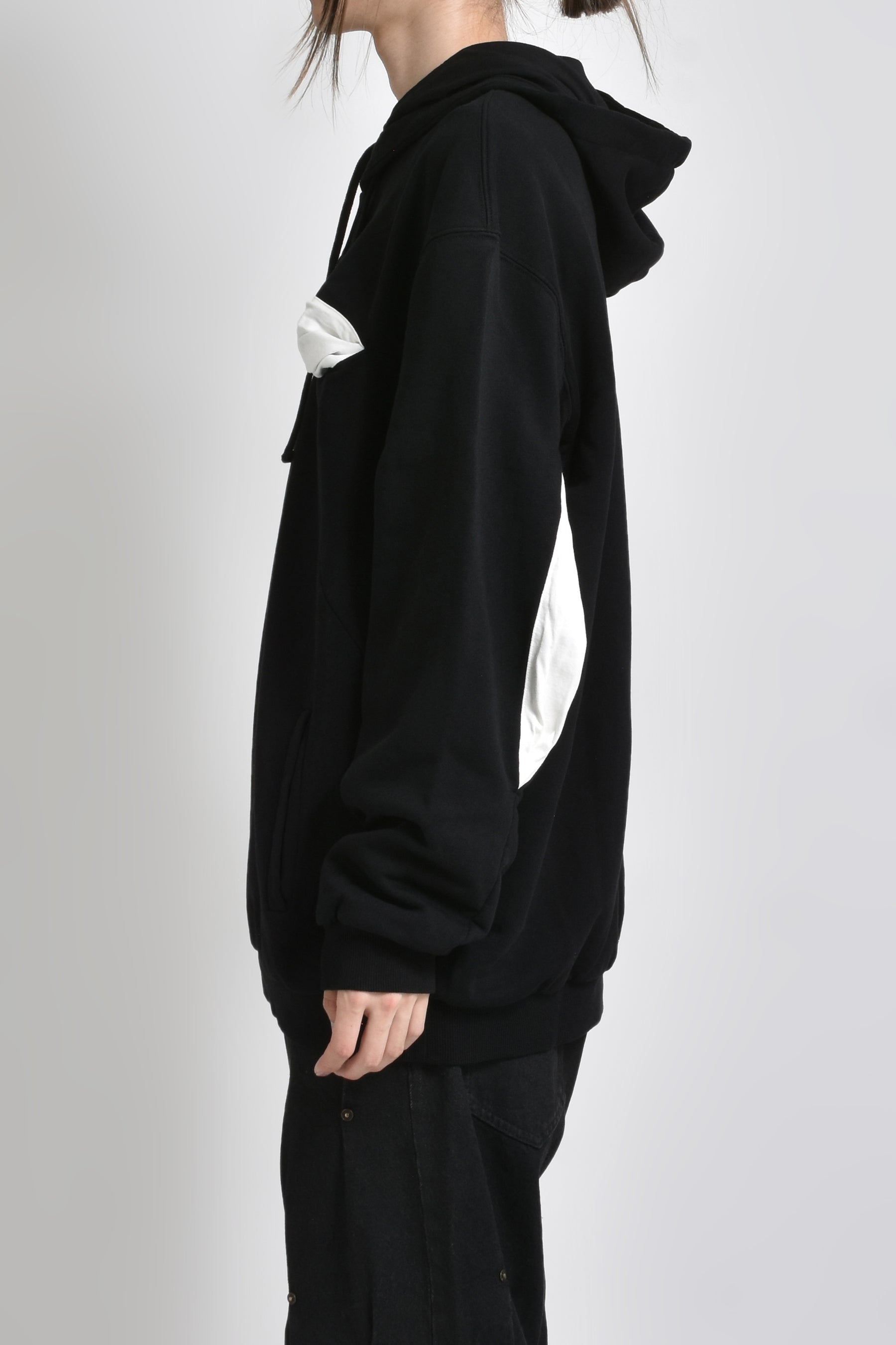 ORIGAMI HOODIE / BLK