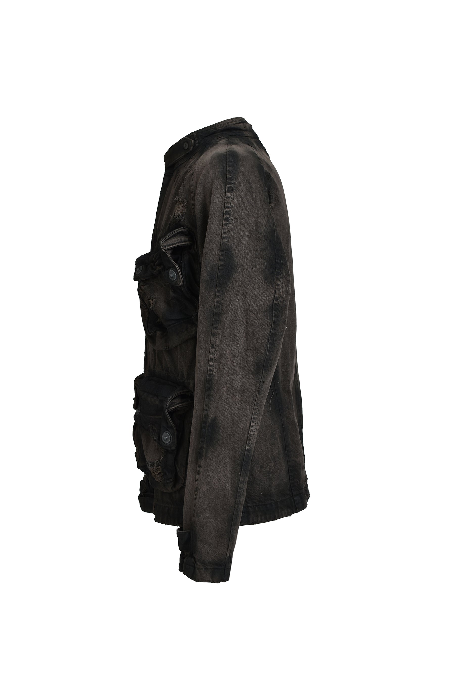 12OZ DENIM BLOUSON / D.BRW