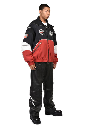 MEMORIES PADDED JACKET / BLKRED