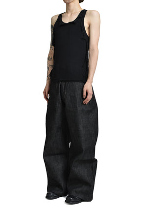 JAPANESE LOOSE FIT 【NO/FAITH STUDIOS】 NO/FAITH STUDIOS SS25 RAW DENIM JAPANESE LOOSE FIT / BLU