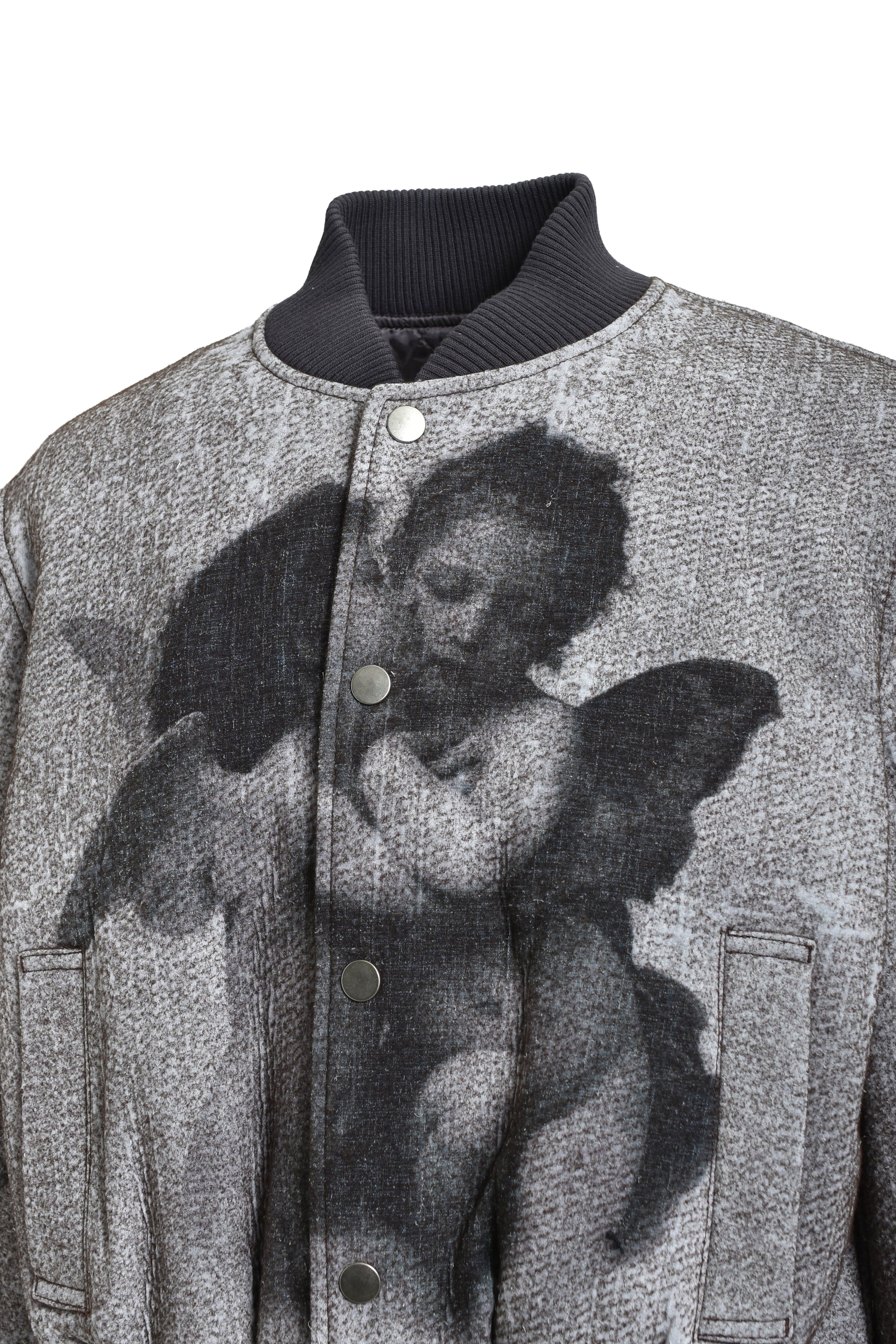 ANGEL BOMBER JACKET / GRY 