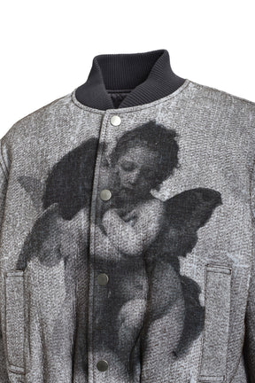 ANGEL BOMBER JACKET / GRY 