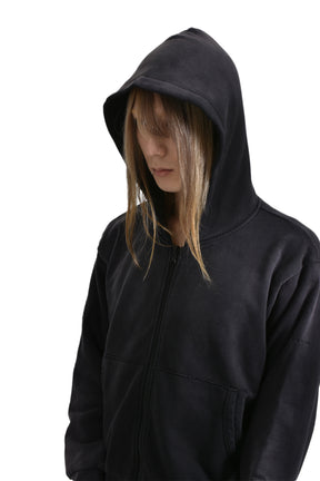 ALYX SLIM FIT ZIP-UP HOODIE/BLK