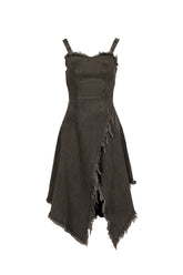 DENIM ONE PIECE / BLK