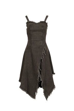 DENIM ONE PIECE / BLK