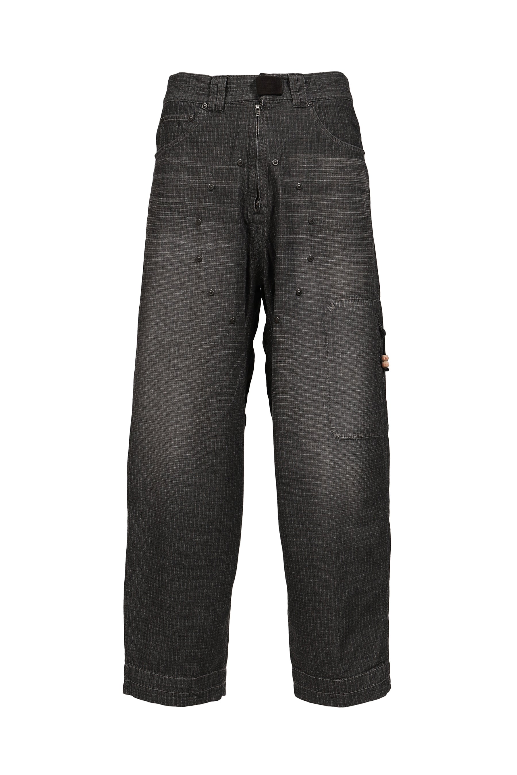 JIAN YE JENYE SS26 BASIC UNIT 04 / WASHED BLK - NUBIAN