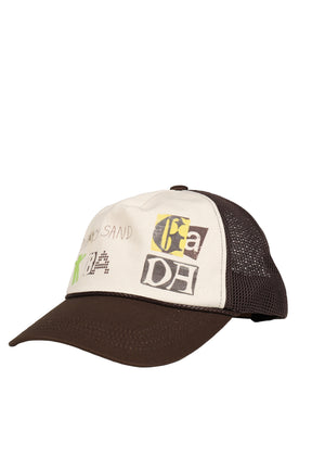 YY PHONETIC TRUCKER CAP / BRW