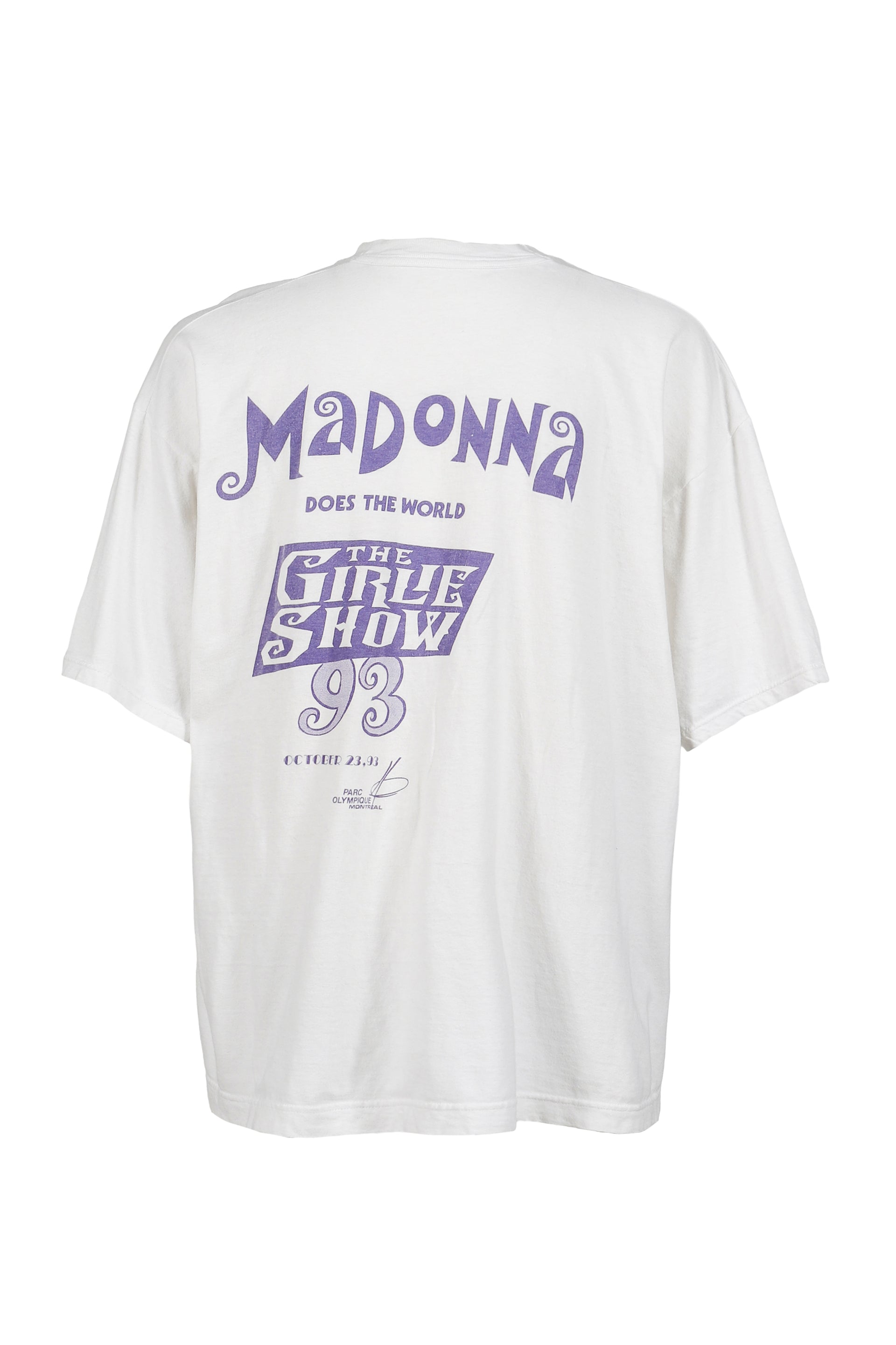 MADONNA VINTAGE TEE / WHT