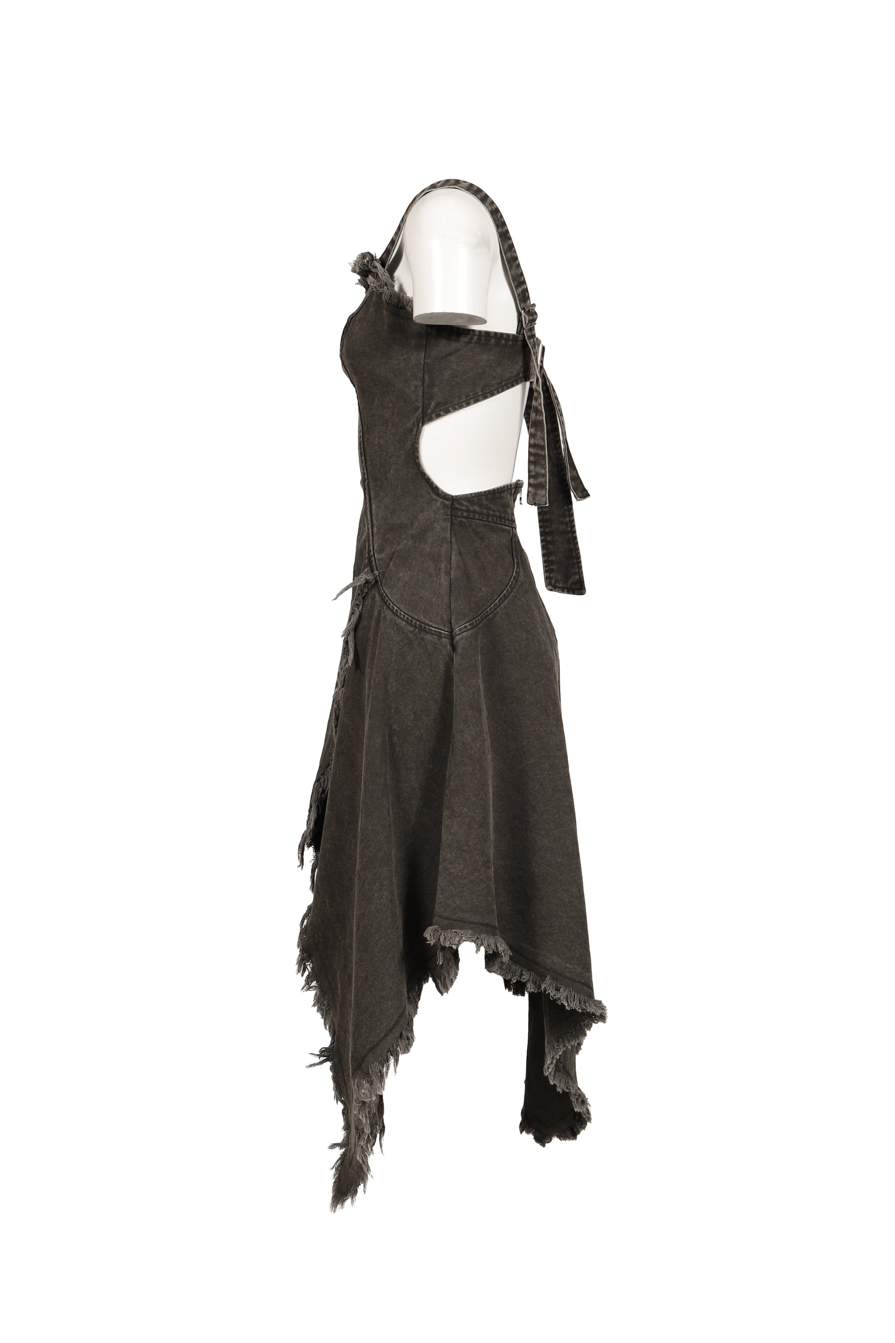 DENIM ONE PIECE / BLK