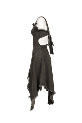 DENIM ONE PIECE / BLK