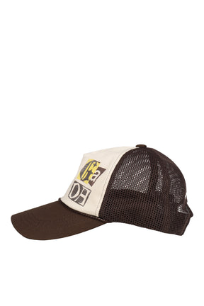 YY PHONETIC TRUCKER CAP / BRW