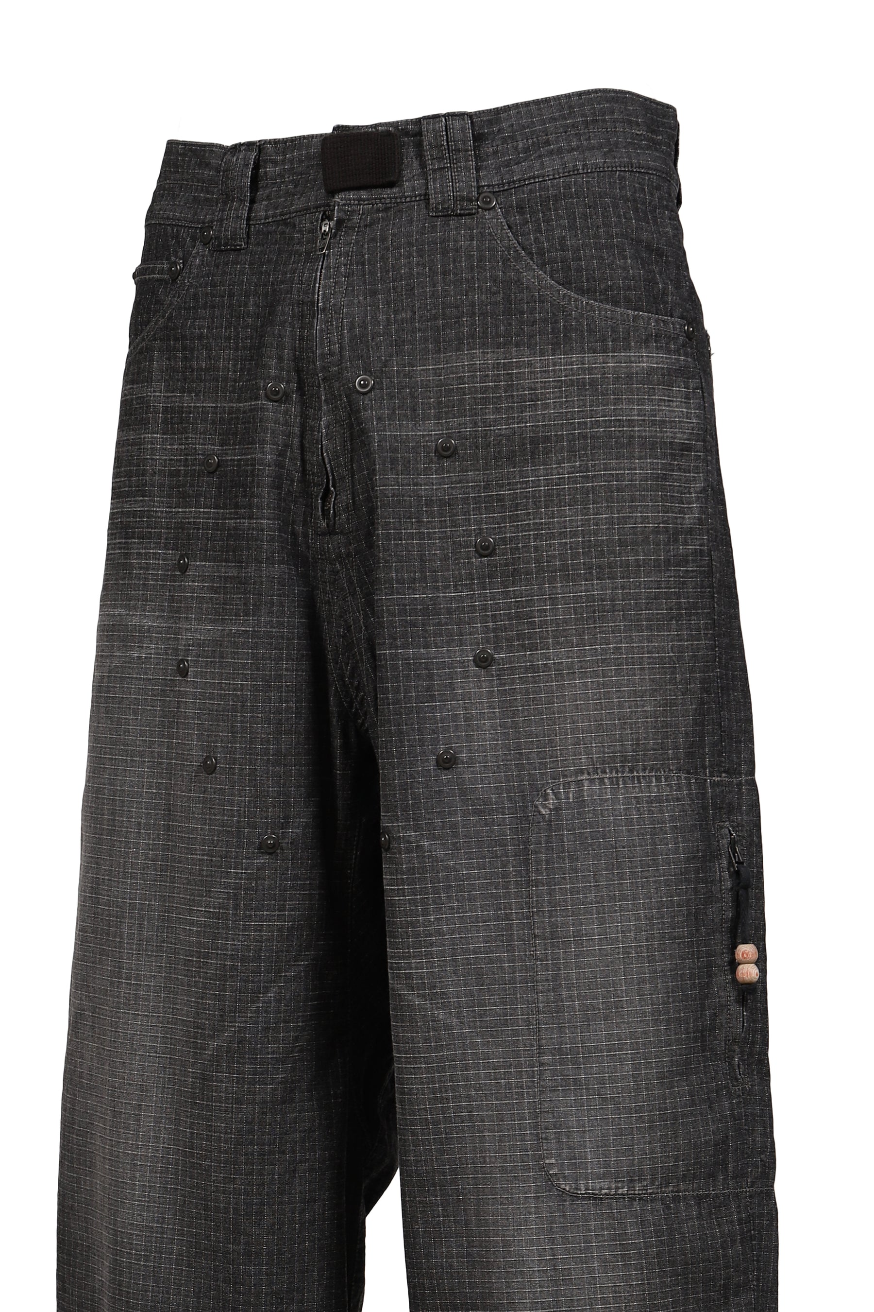 JIAN YE JENYE SS26 BASIC UNIT 04 / WASHED BLK - NUBIAN