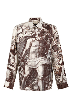 WAR OF THE SEA SILK SHIRT / BRW