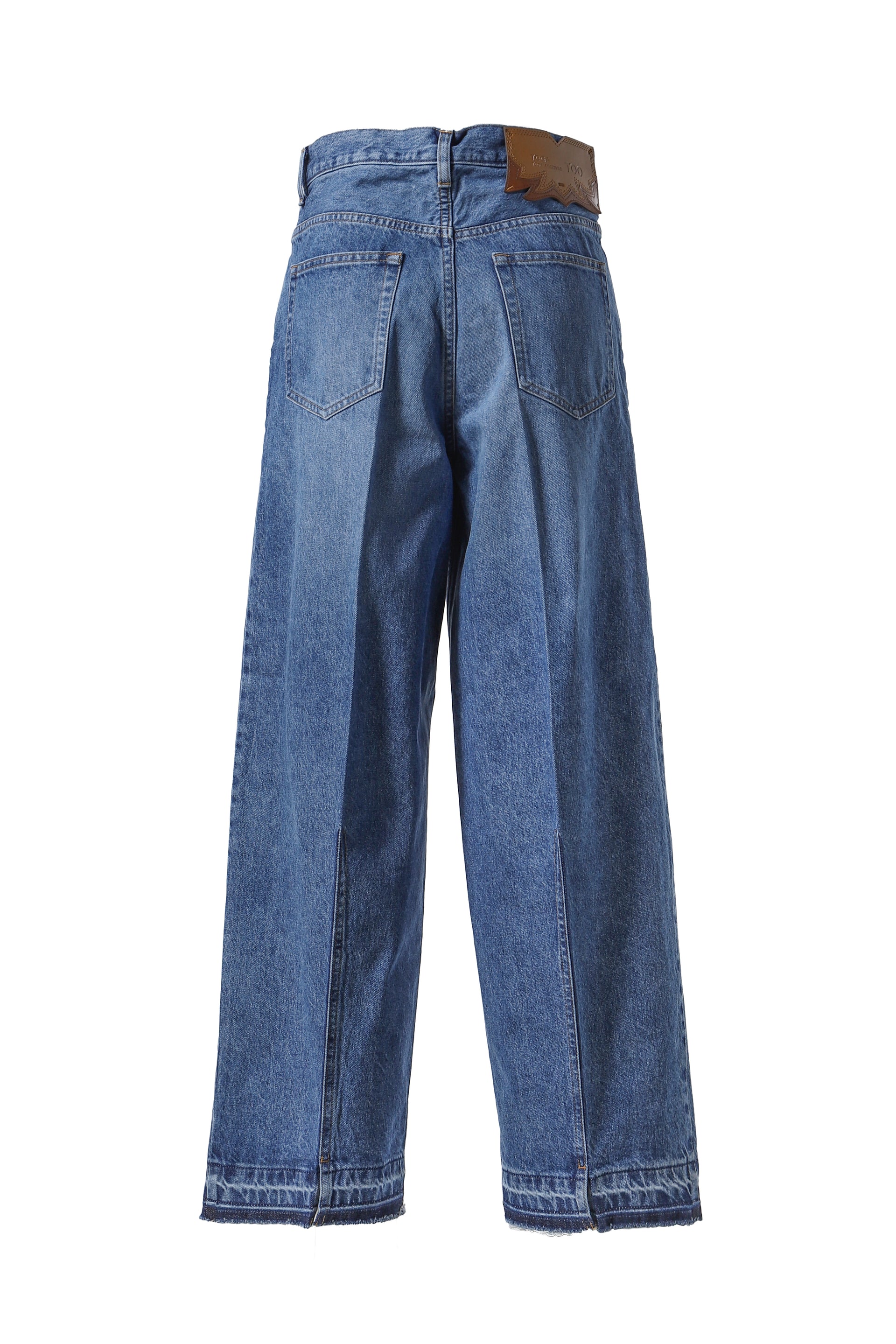 TOGA TOO WIDE DENIM PANTS / BLU