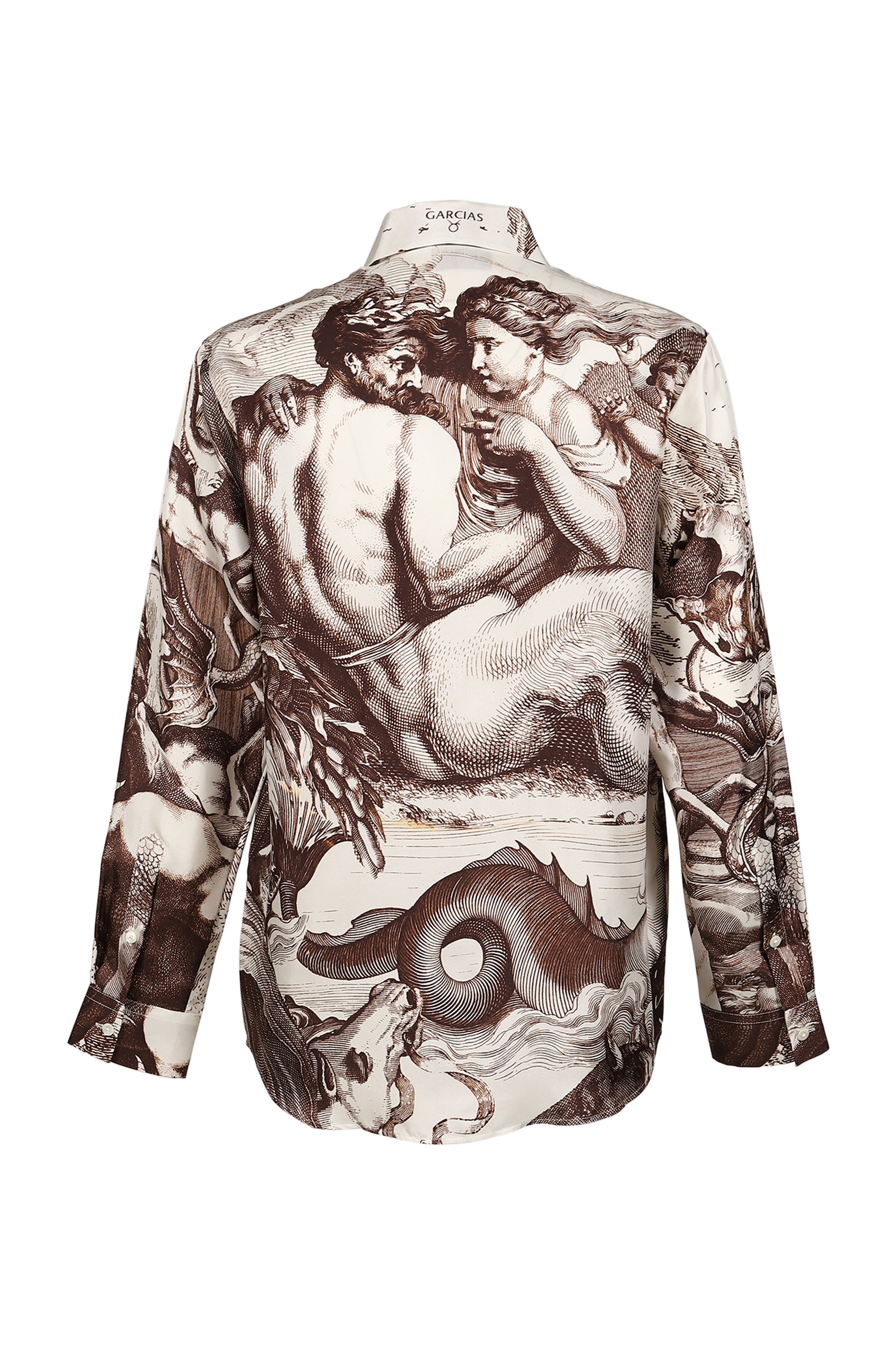 WAR OF THE SEA SILK SHIRT / BRW