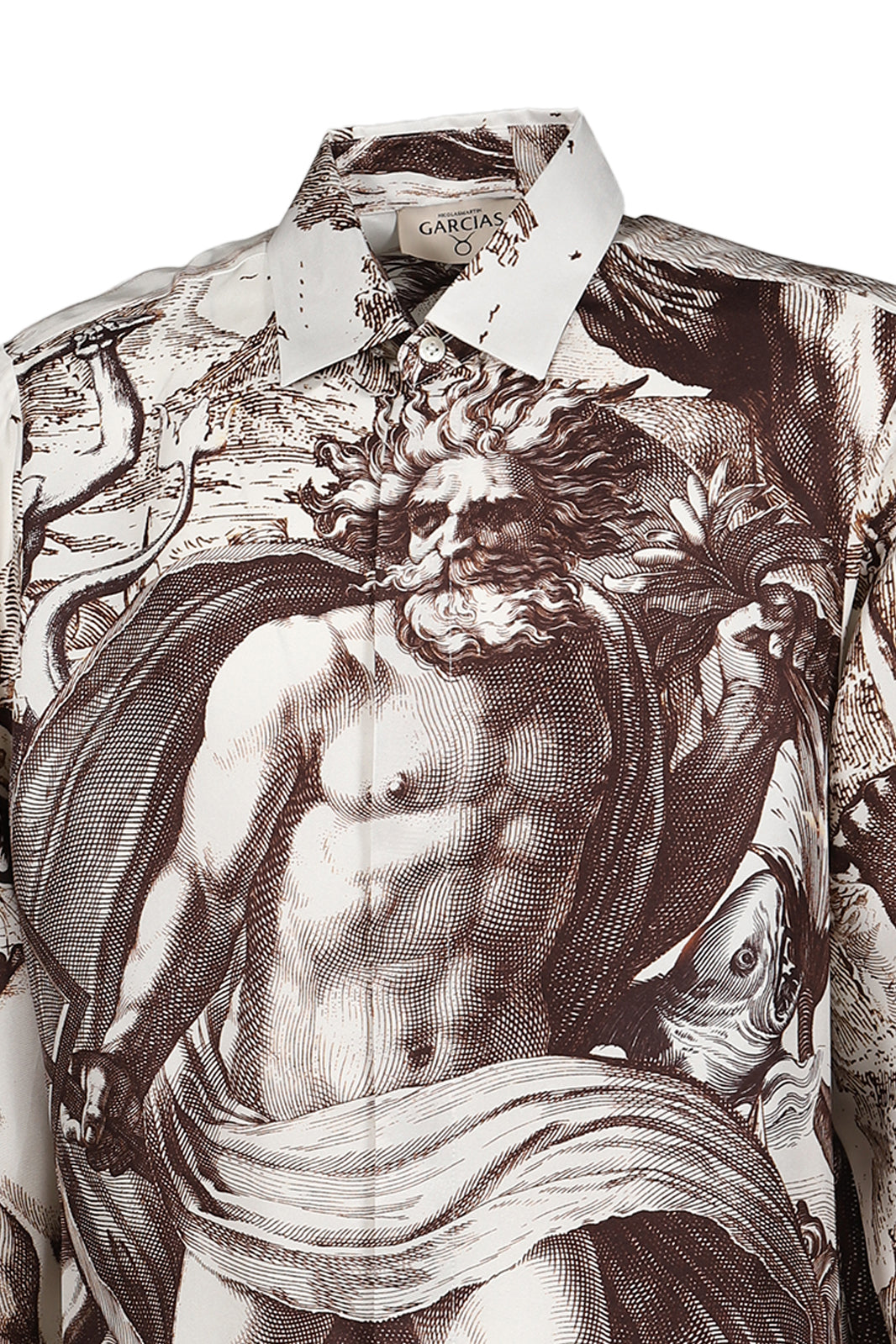 WAR OF THE SEA SILK SHIRT / BRW