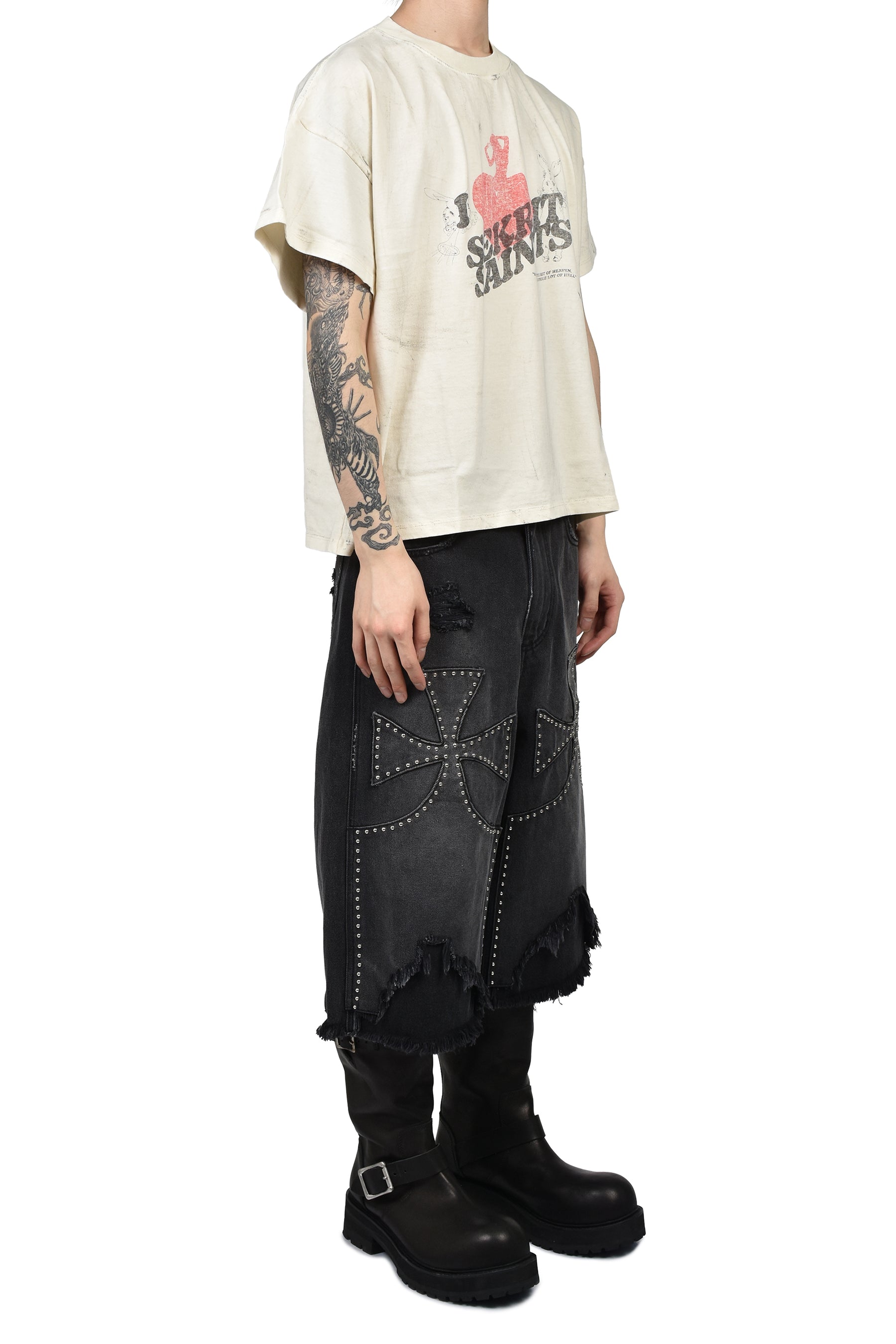 GENTLEMEN'S CLUB T-SHIRT / VINTAGE WHT