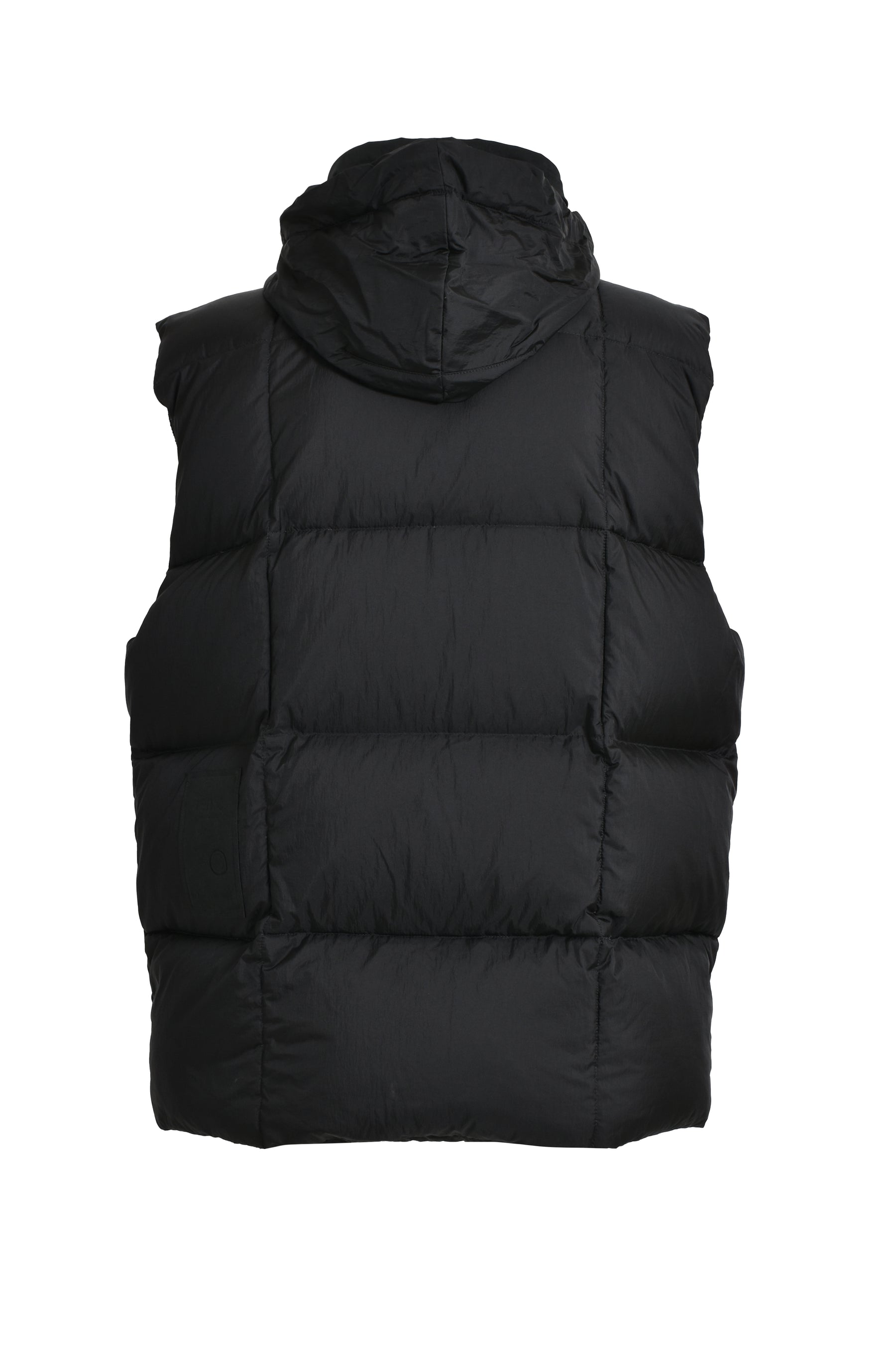 SHELTER COMBO DOWN VEST / BLK