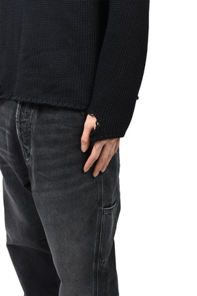 RIDER CROSS KNIT / BLACK 