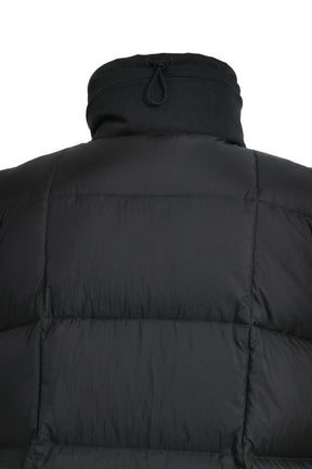 SHELTER COMBO DOWN VEST / BLK