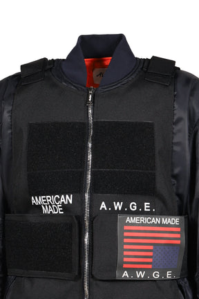 B BOMBER / DARK NVY