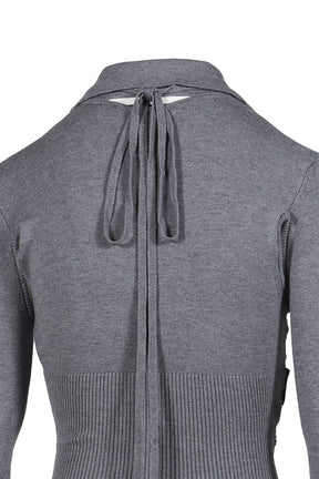 ARMOUR KNIT POLO / GRY