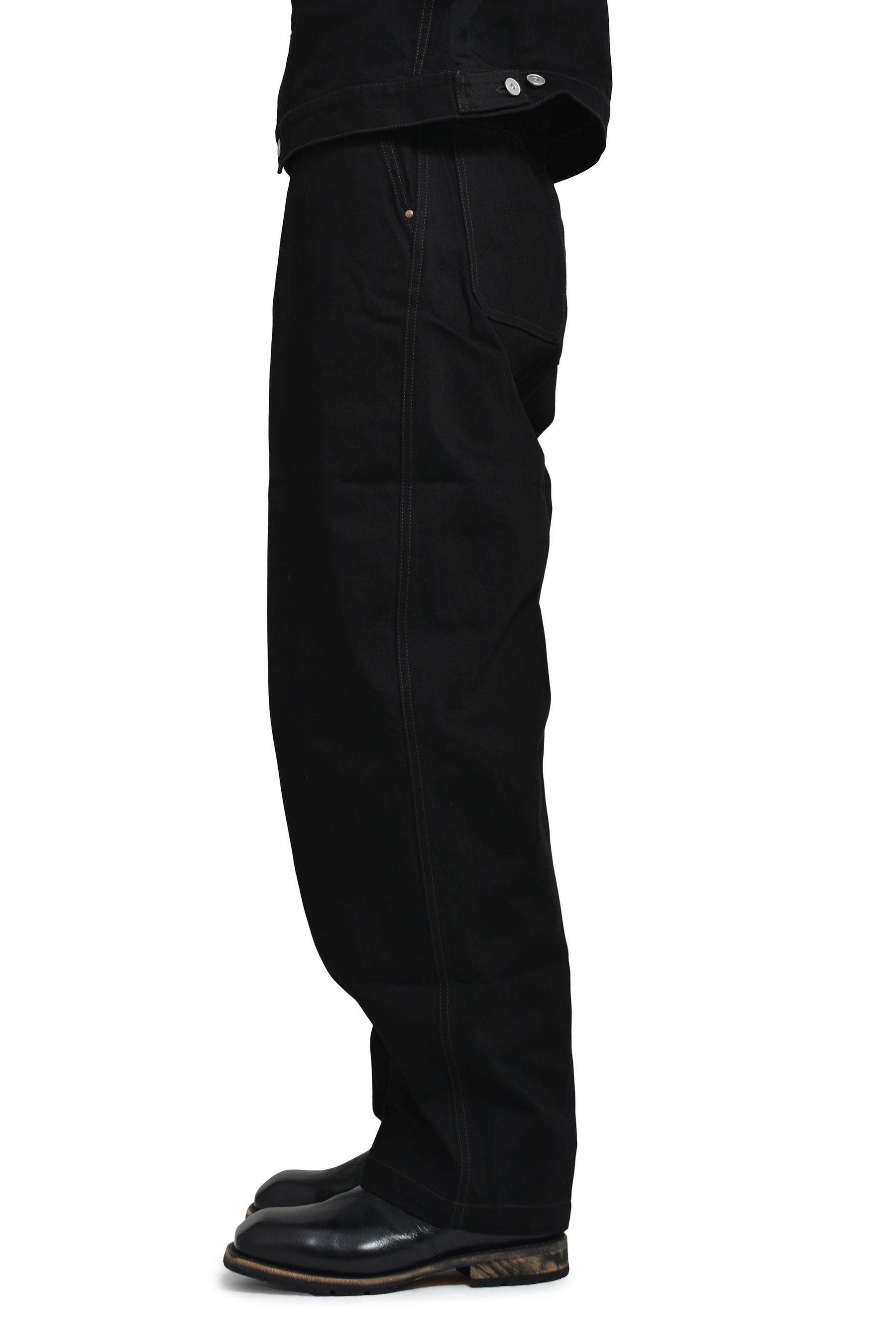 MAXI BARREL WORKWEAR PANTS / BLK