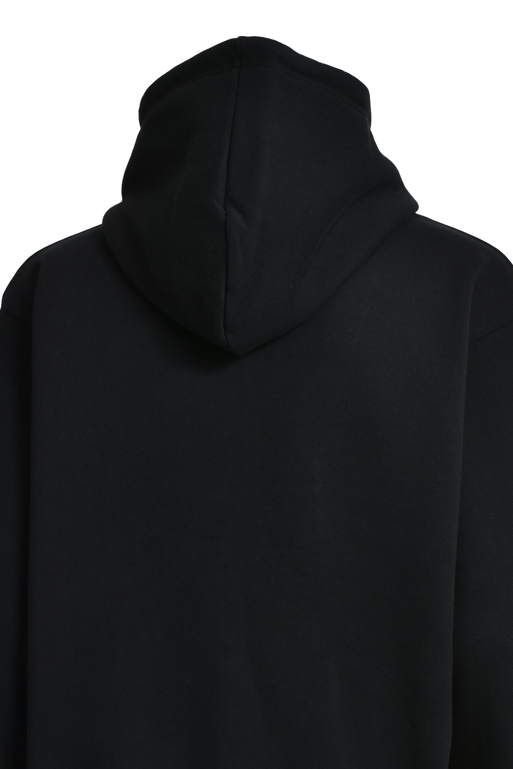 D-POCKET BOXY HOODIE / BLK