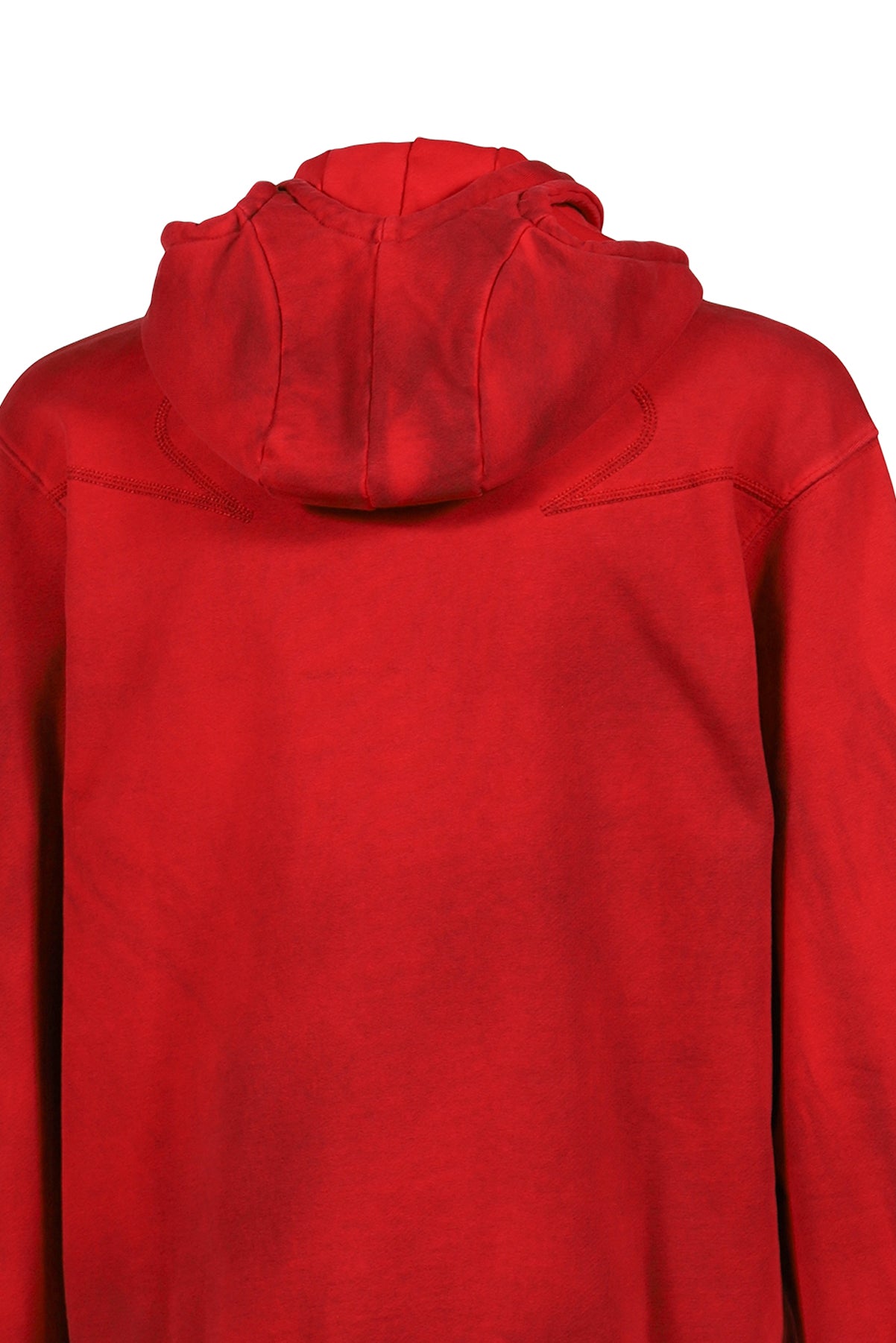 THREE ZIP HOODIE BLOODY RED / RED
