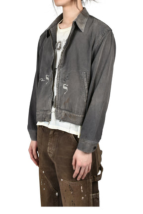 HEBREW MECHANICS JACKET / BLK