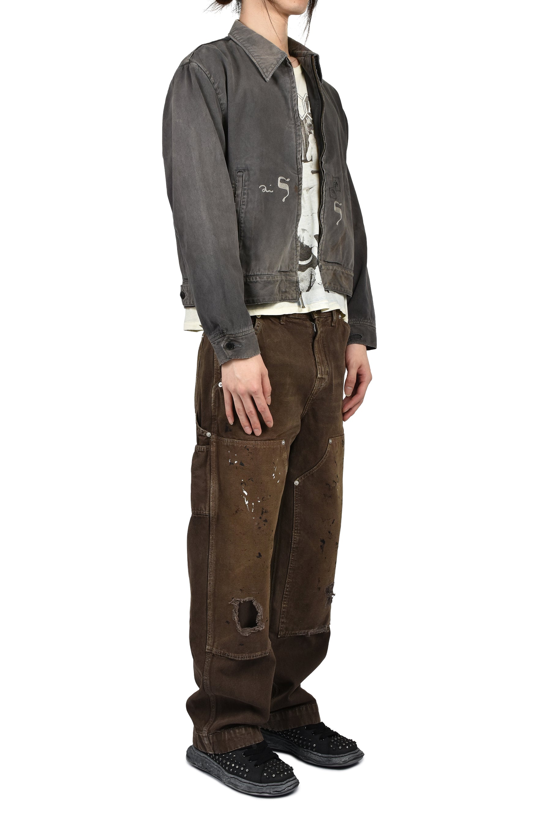 HEBREW MECHANICS JACKET / BLK