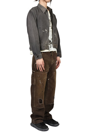 HEBREW MECHANICS JACKET / BLK