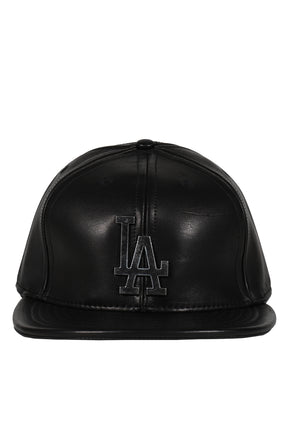 BRAIN BUCKET LEATHER FITTED LA / BLK