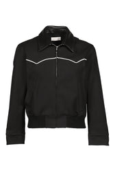 WESTERN HARRINGTON JACKET / BLK