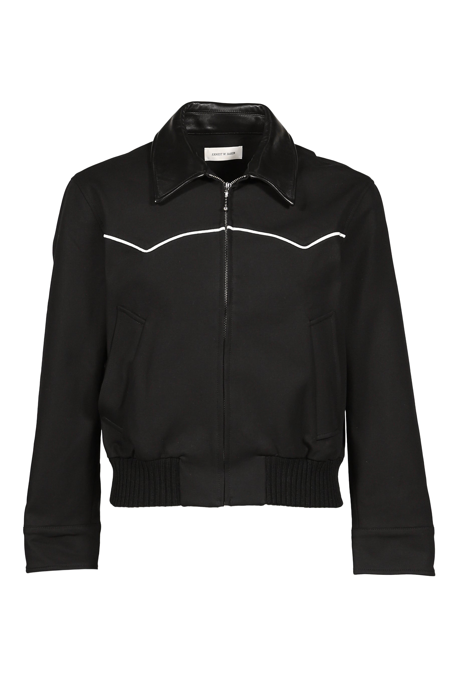 WESTERN HARRINGTON JACKET / BLK