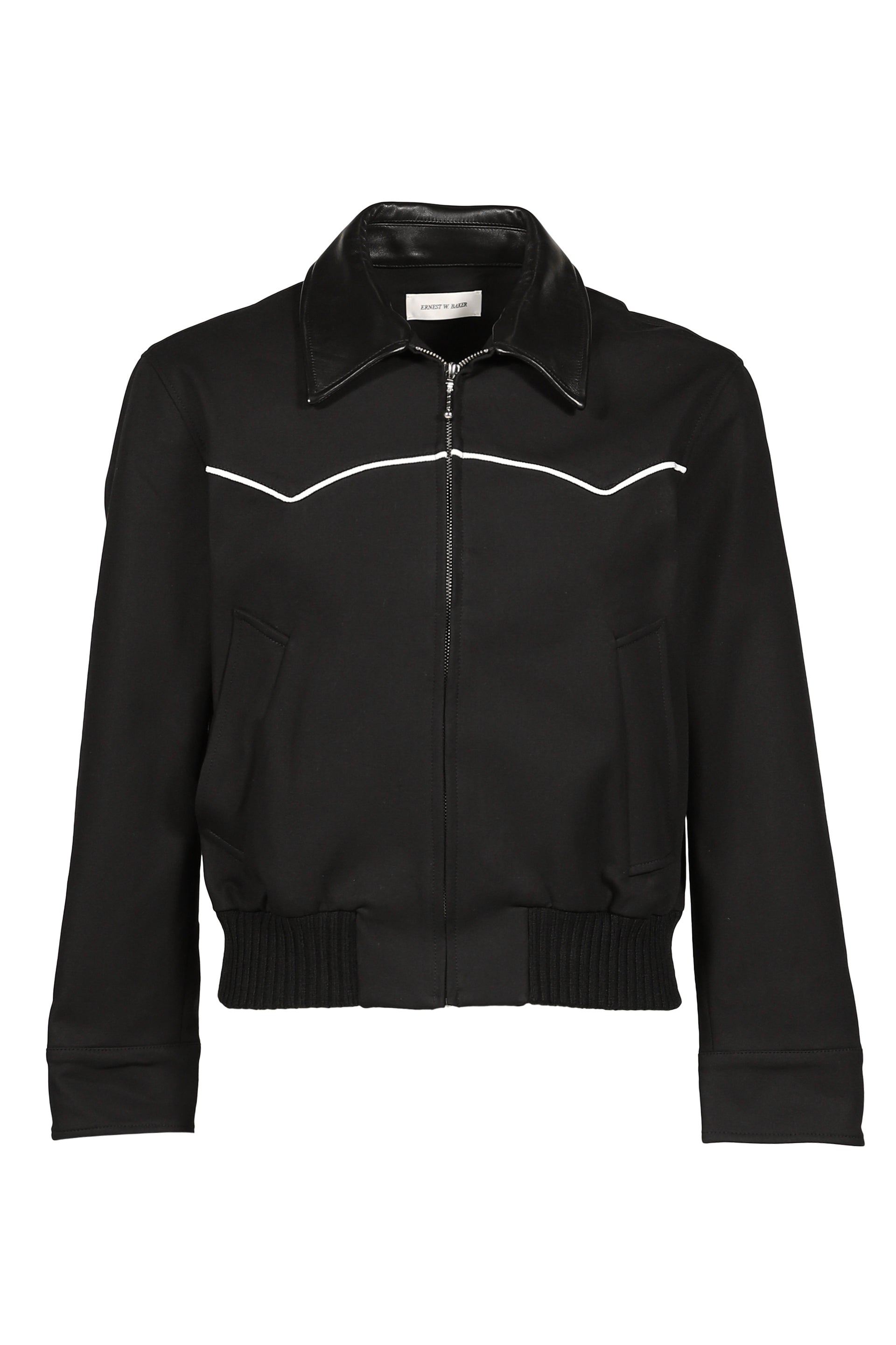 WESTERN HARRINGTON JACKET / BLK