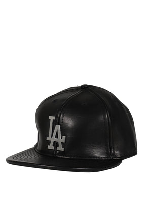 BRAIN BUCKET LEATHER FITTED LA / BLK